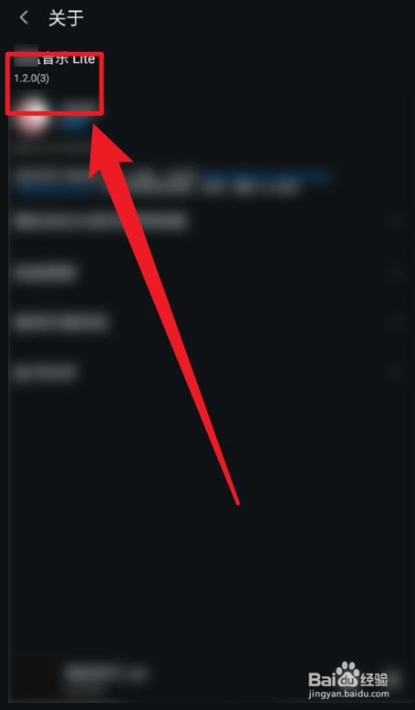 椒盐音乐Lite App如何查看版本号？