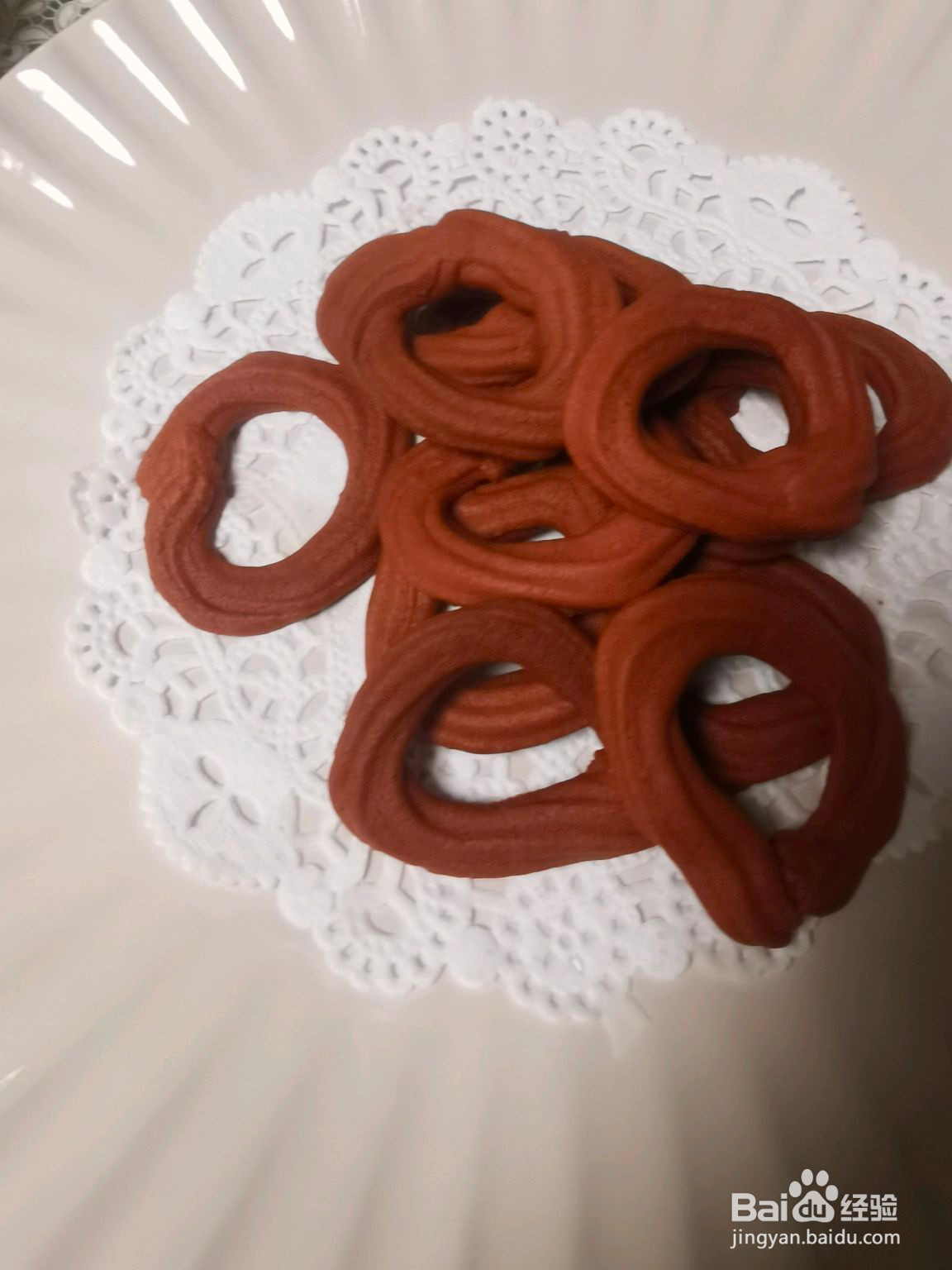 圣诞花环曲奇的做法