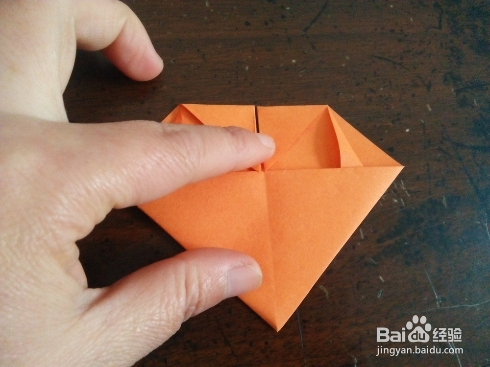 宝宝折纸—领带爱心怎么折