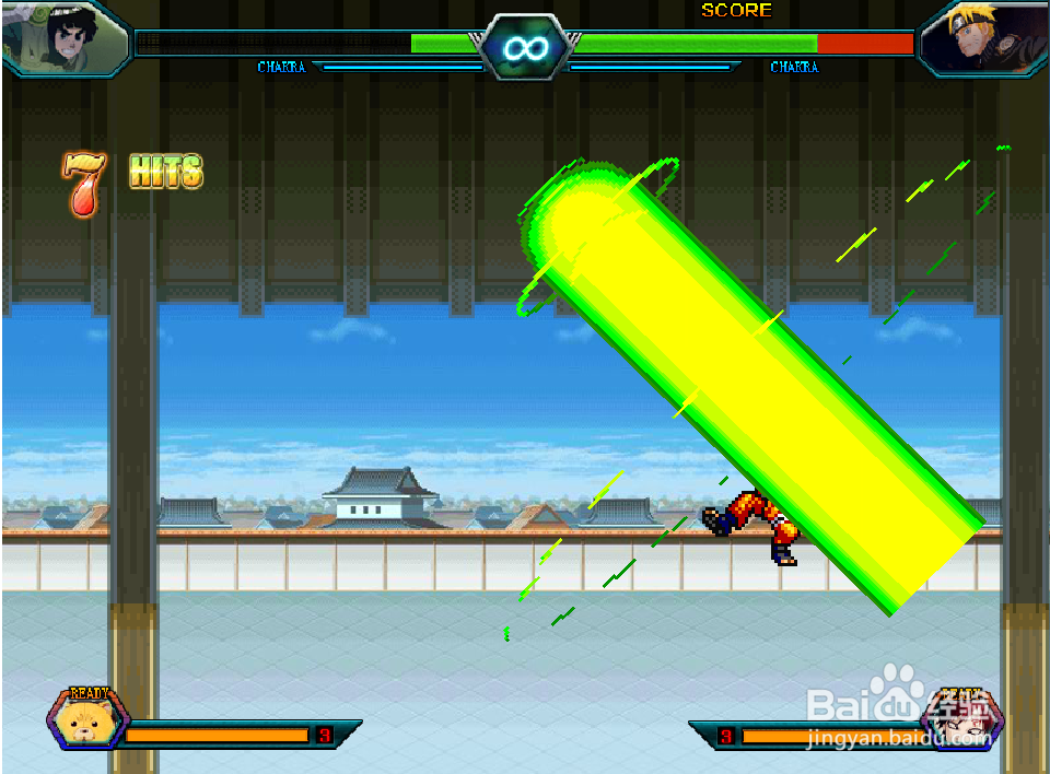 死神VS火影3.2李洛克使用技巧