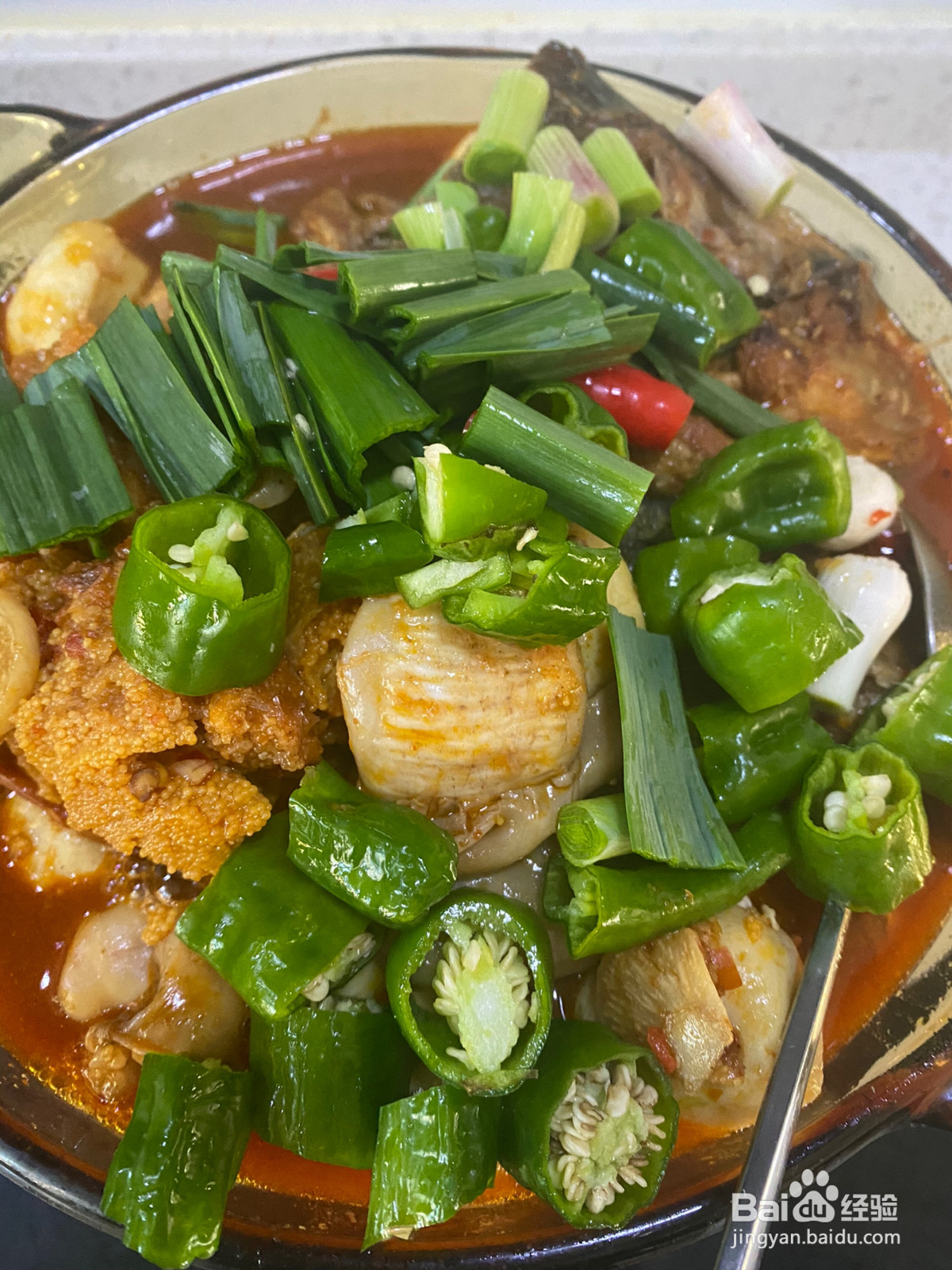 鱼头鱼杂锅的做法