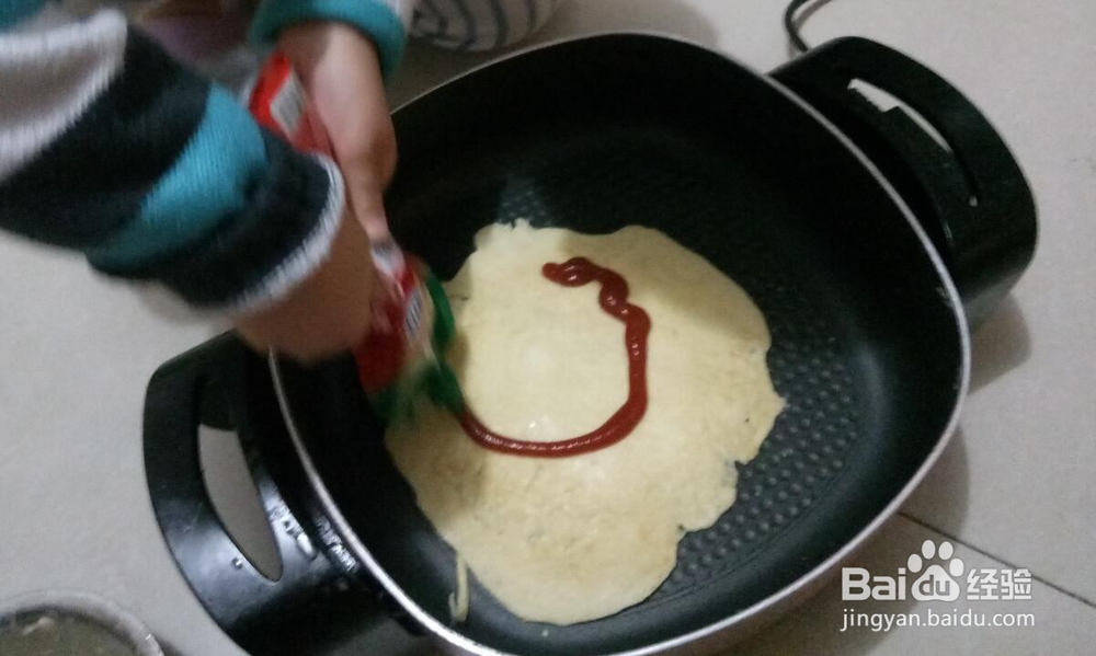 怎样做笑脸鸡蛋饼
