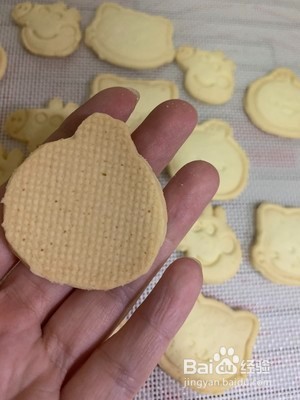黄油卡通图案饼干的做法