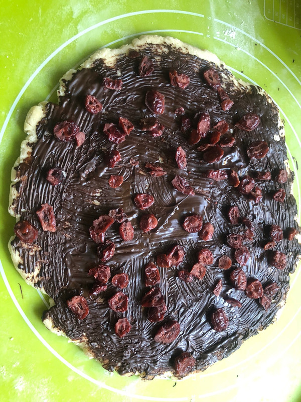 巧克力蔓越梅司康