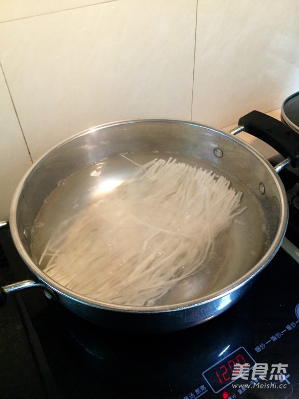 番茄菜心面的做法