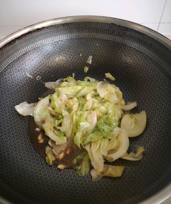 蒜香鲍汁蚝油生菜