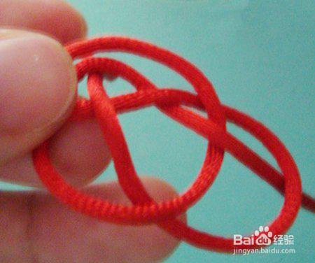 红绳手链的简单编法