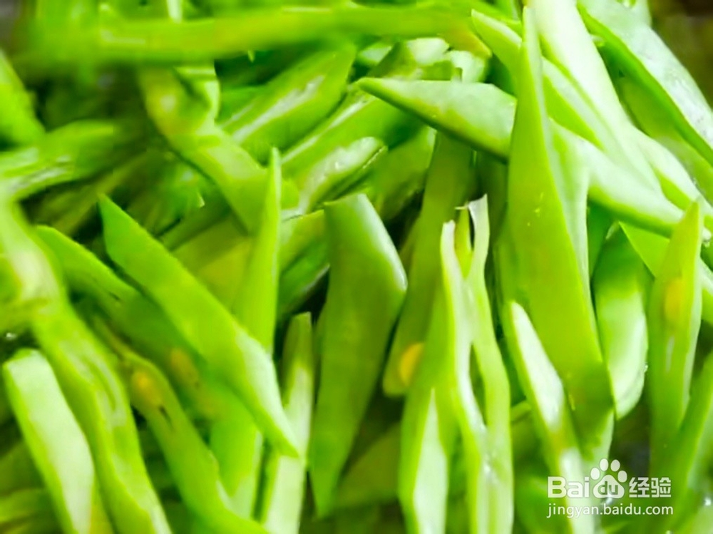 豆角炒肉丝的做法