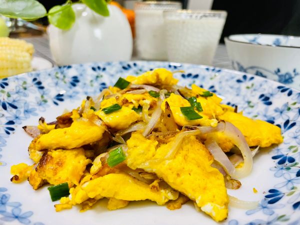 洋葱炒蛋就是香