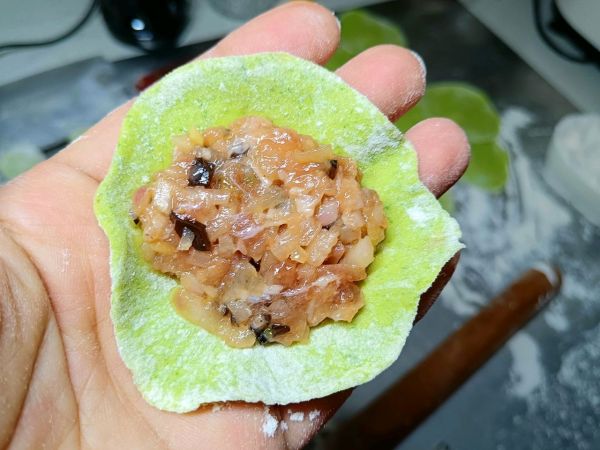 水萝卜肉馅水饺