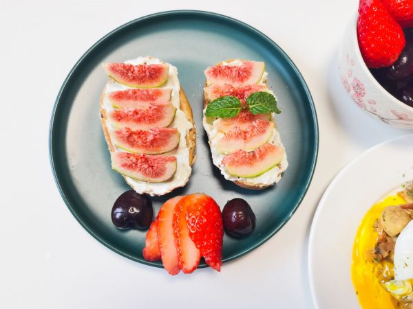 无花果开放三明治