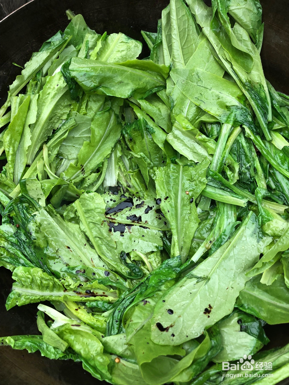 炒油麦菜的简易做法