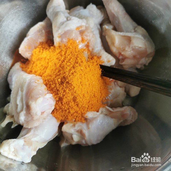 奥尔良烤翅跟的做法