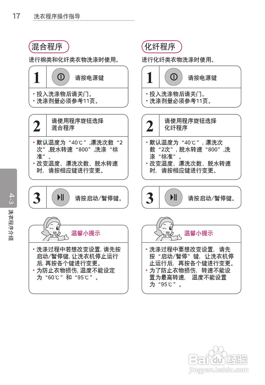 LG WD-F14427D洗衣机使用说明书:[2]