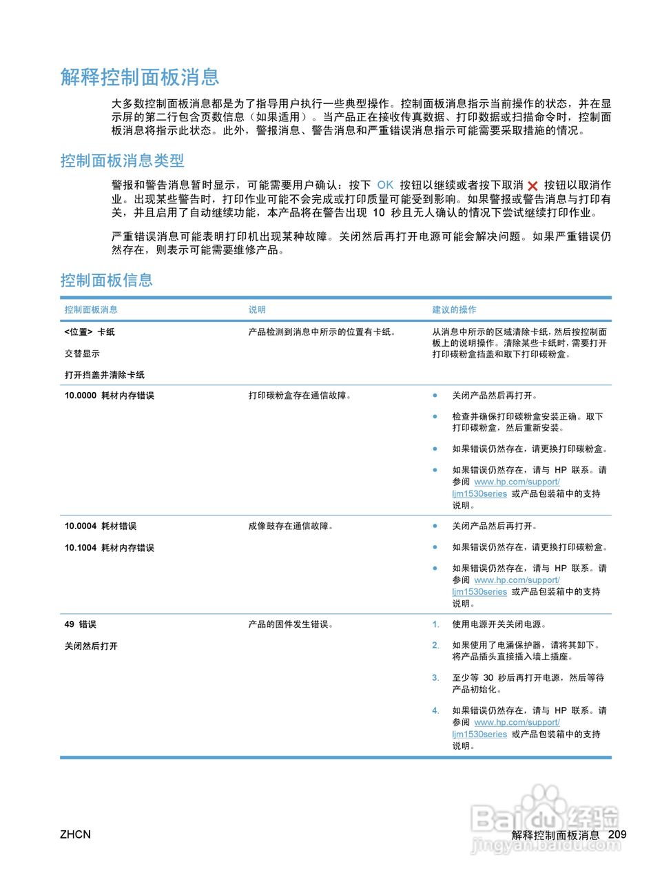 惠普 LASERJET PRO M1530一体机说明书:[23]