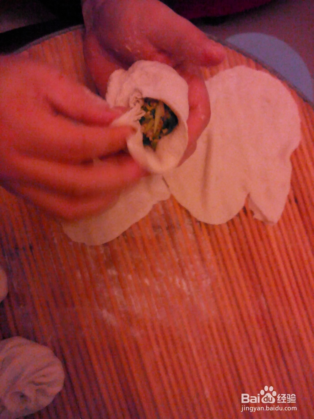 自制三鲜馅包子