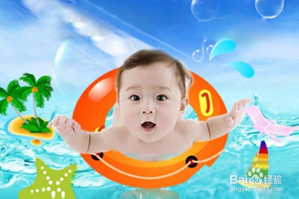 宝宝游泳有这6大好处,你知道?
