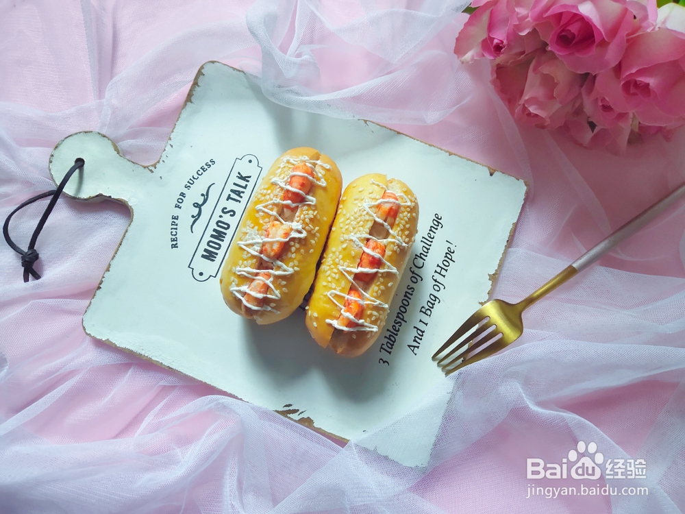 小龙虾夹馅面包口味绝佳