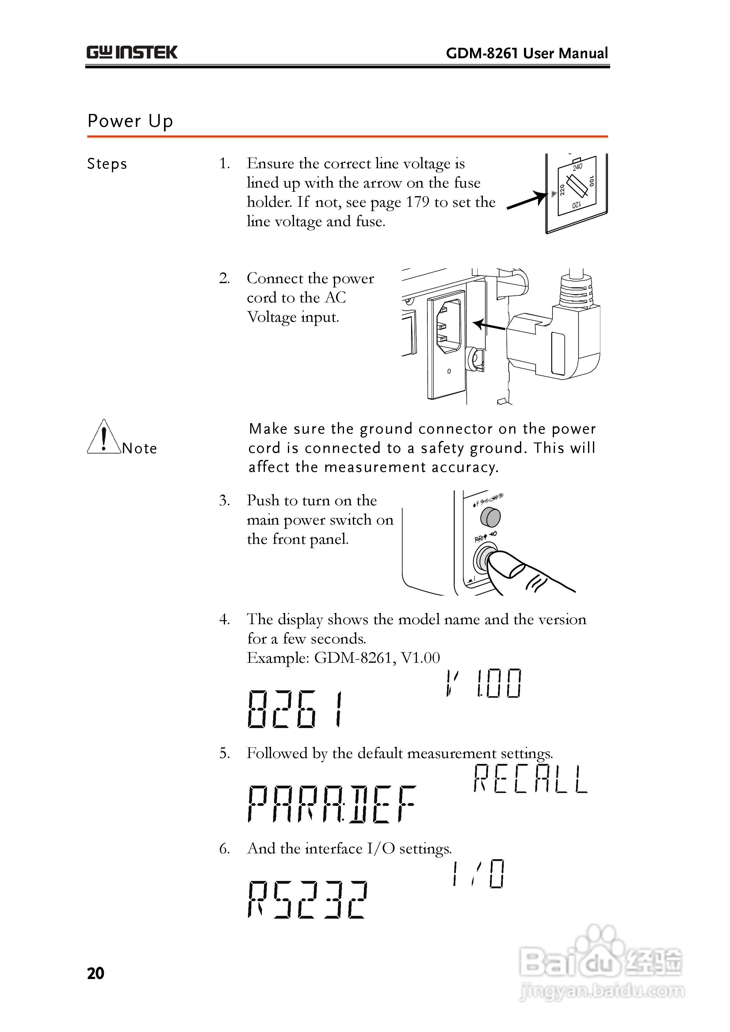 固纬GDM-8261数字万用表使用说明书:[2]