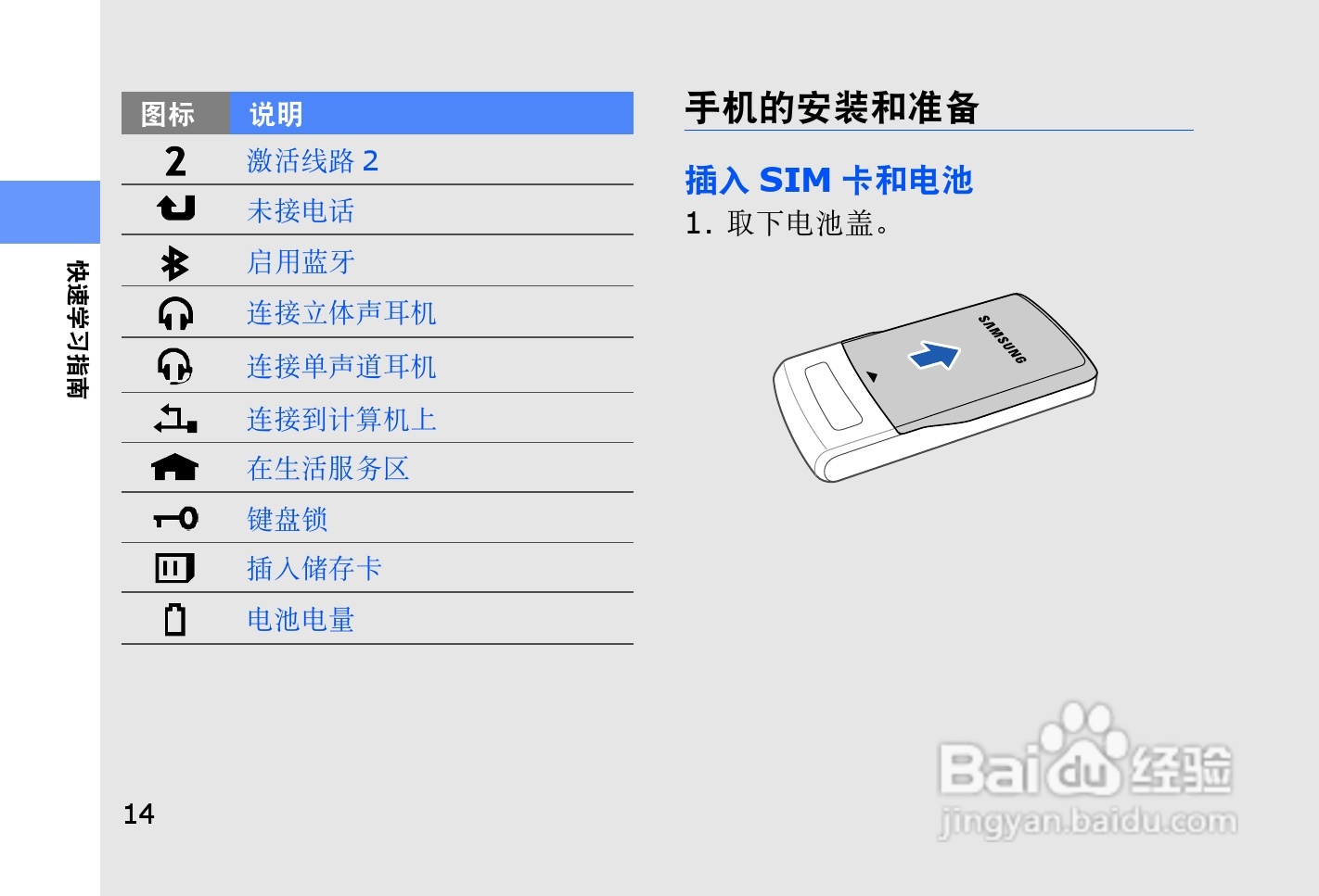 三星SGH-L878E手机使用说明书:[2]