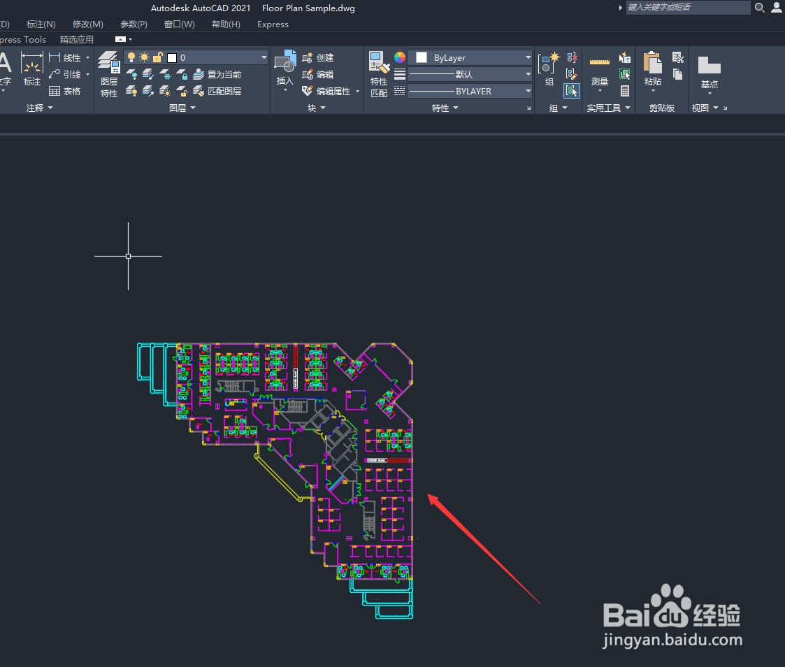 在AutoCAD2021中如何输出文件为PDF