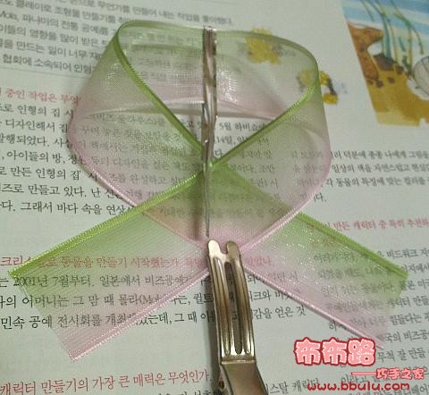 可爱丝带龙猫头绳