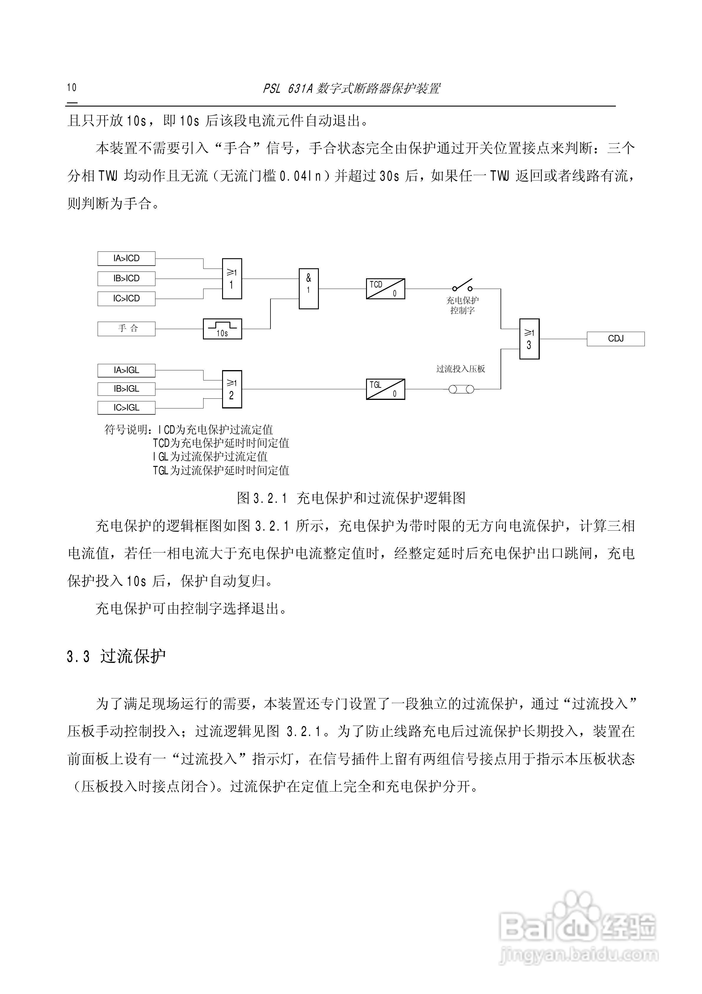 PSL631A断路器保护装置说明书:[2]