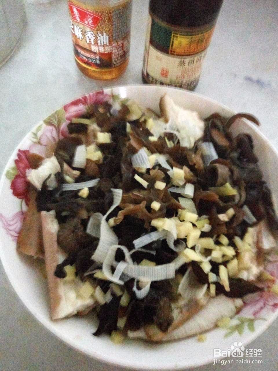 木耳蒸茄子自创