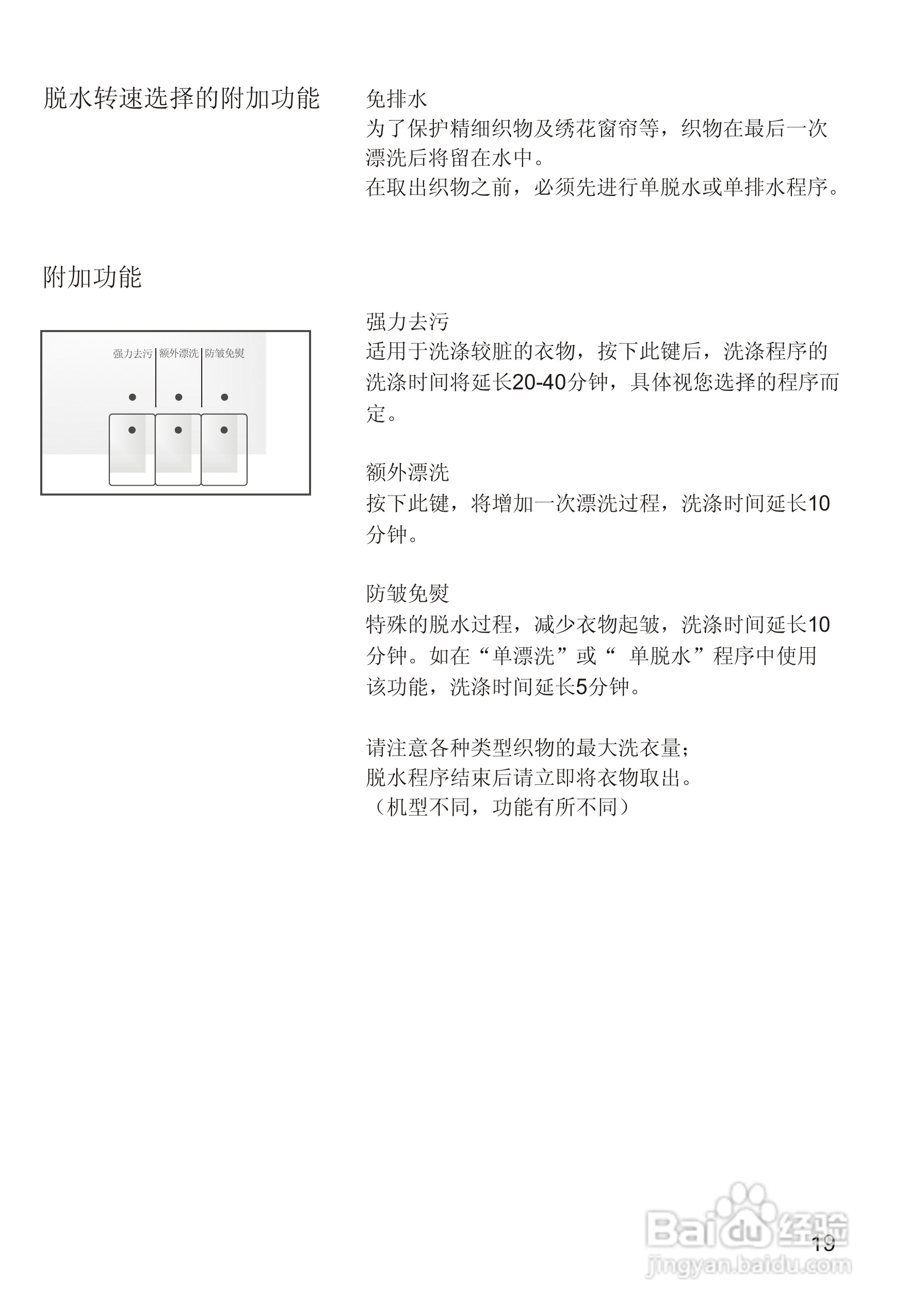 西门子Silver2005洗衣机使用说明书:[3]