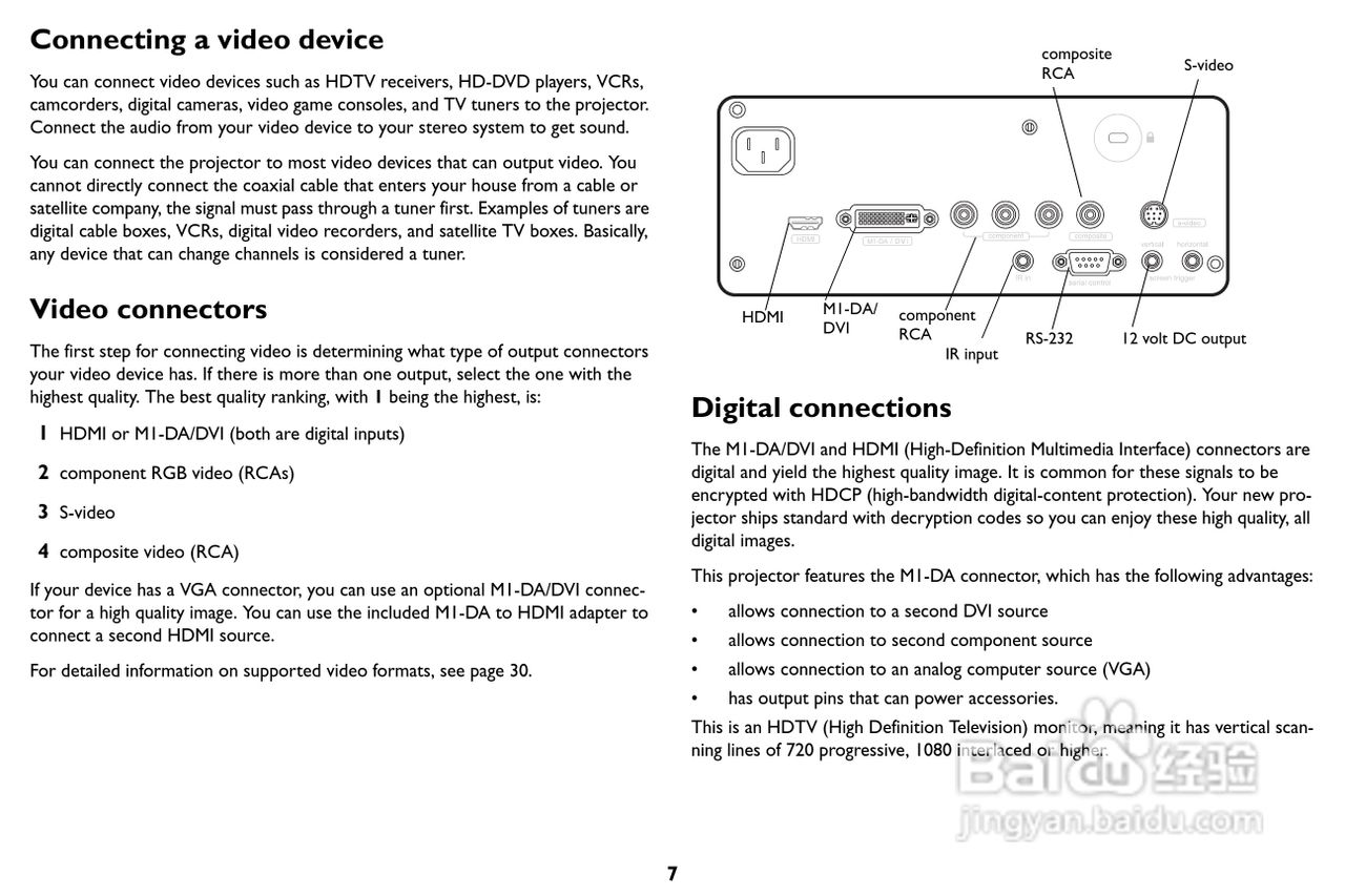 富可视IN8投影仪用户手册:[1]