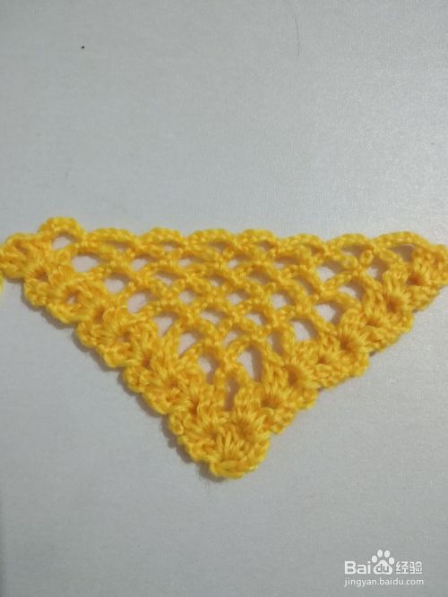 披肩钩针教程