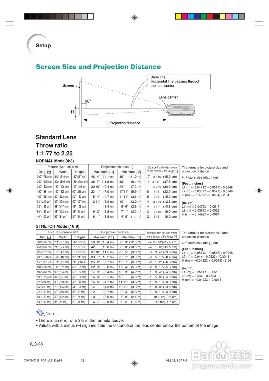 夏普XG-C60X投影机使用说明书:[4]