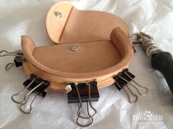 手工牛皮包制作教程