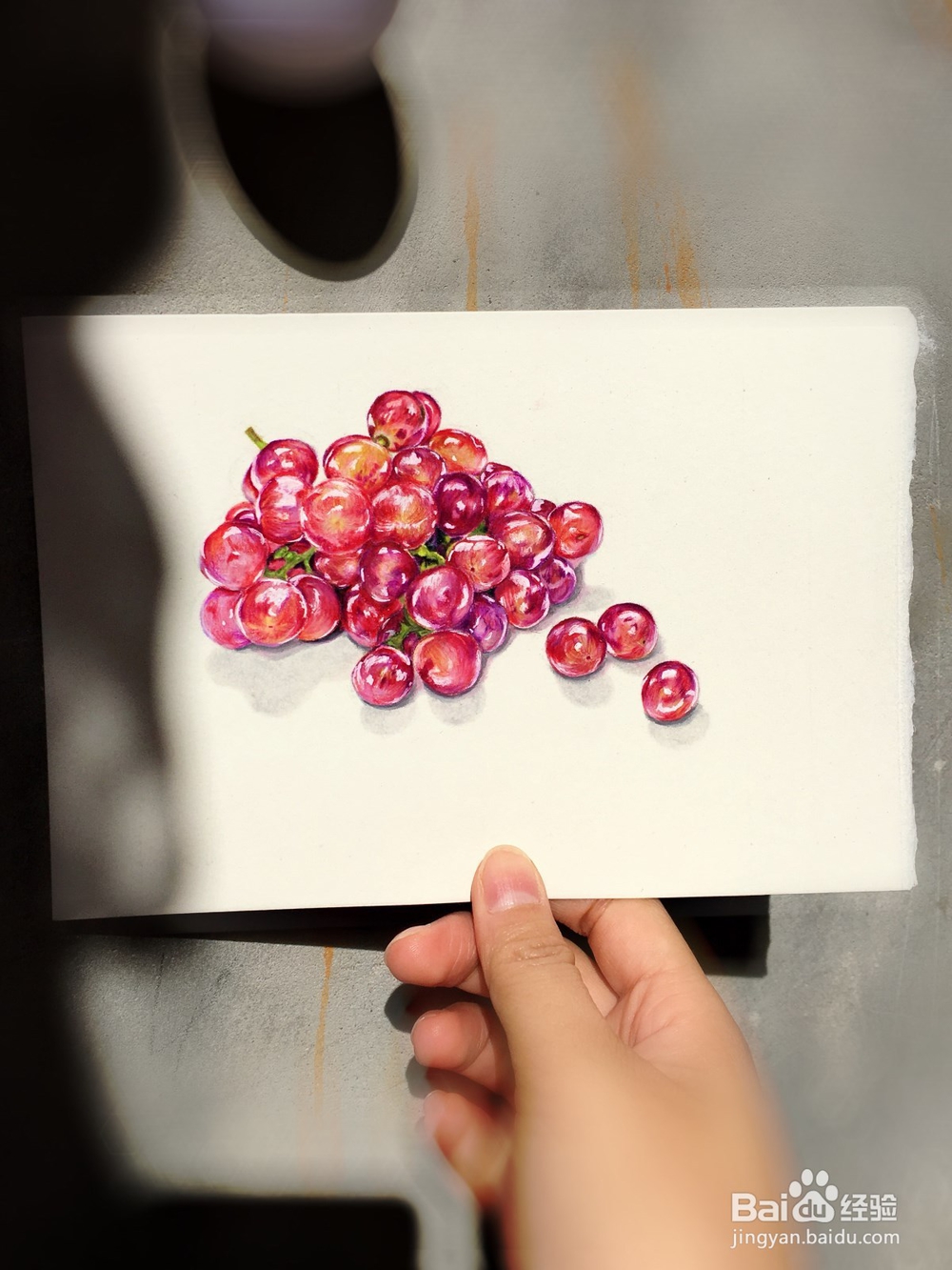 彩铅上色注意事项和方法