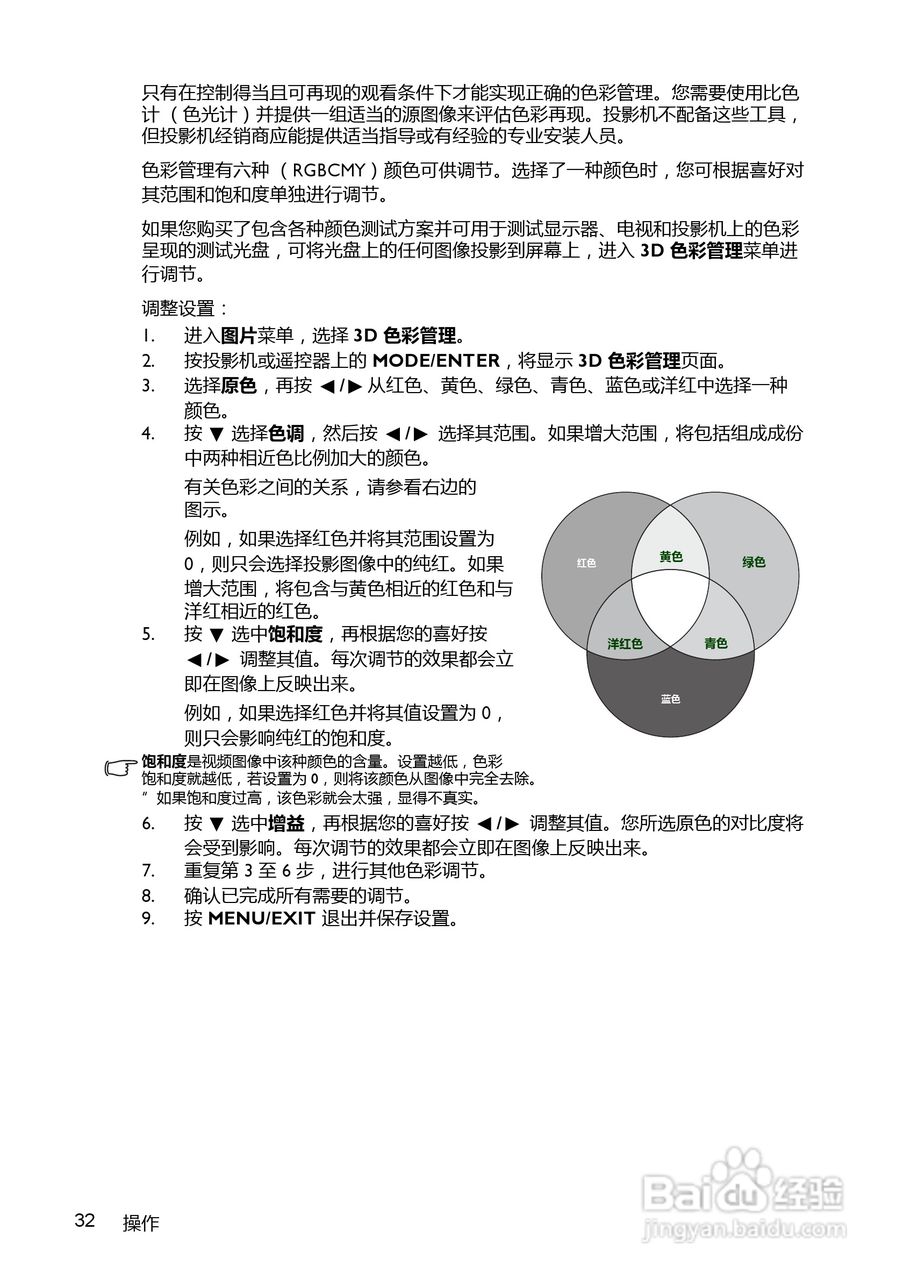 明基LX60ST投影机使用说明书:[4]