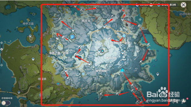 原神星银矿石采集路线分布图最新攻略