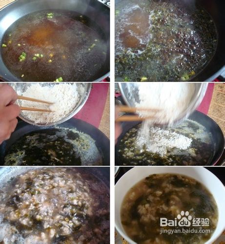 鲜美无比的鲜紫菜疙瘩汤怎么做