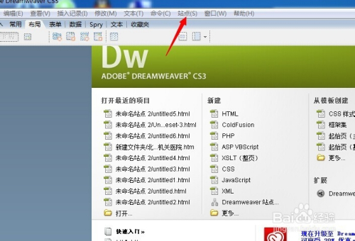 网站设计：[1]怎样建立站点