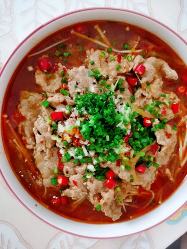 懒人版水煮肉片