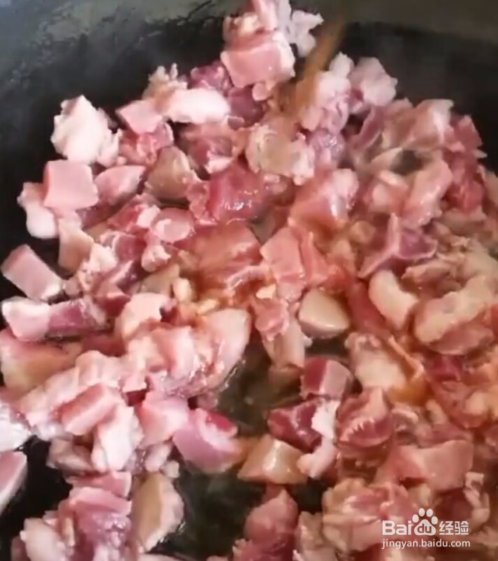 豆角焖饭的做法