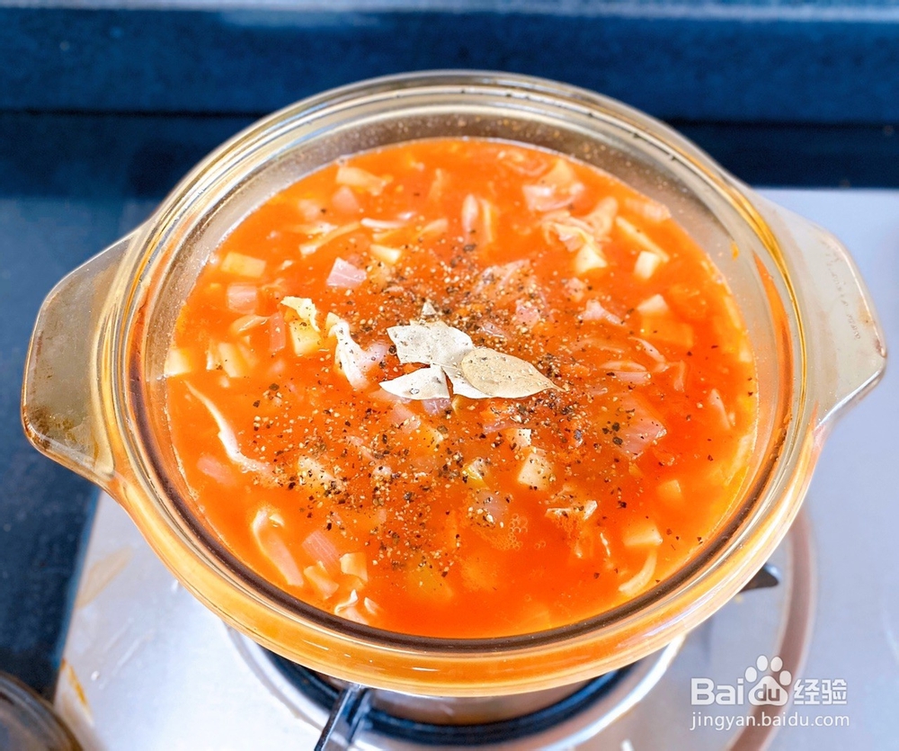 意式蔬菜浓汤的做法