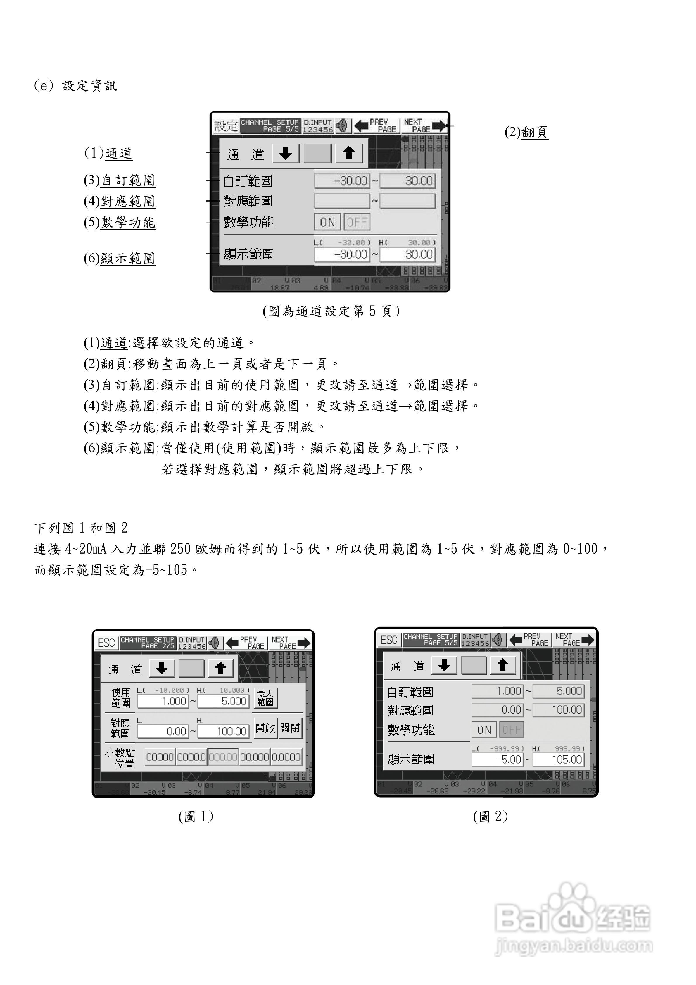 志禾工业GR100记录器操作手册:[3]