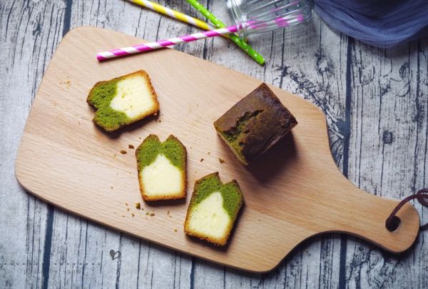 双色抹茶磅蛋糕