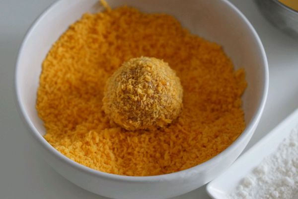 不油炸低热量香酥牛肉蔬菜丸