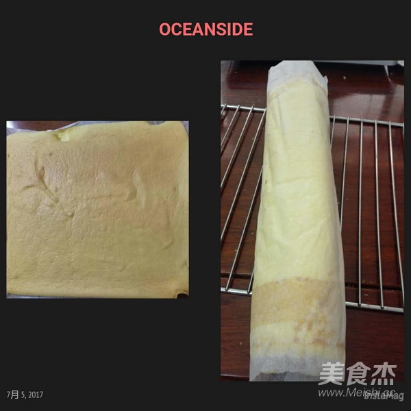 牛奶蛋糕卷的做法