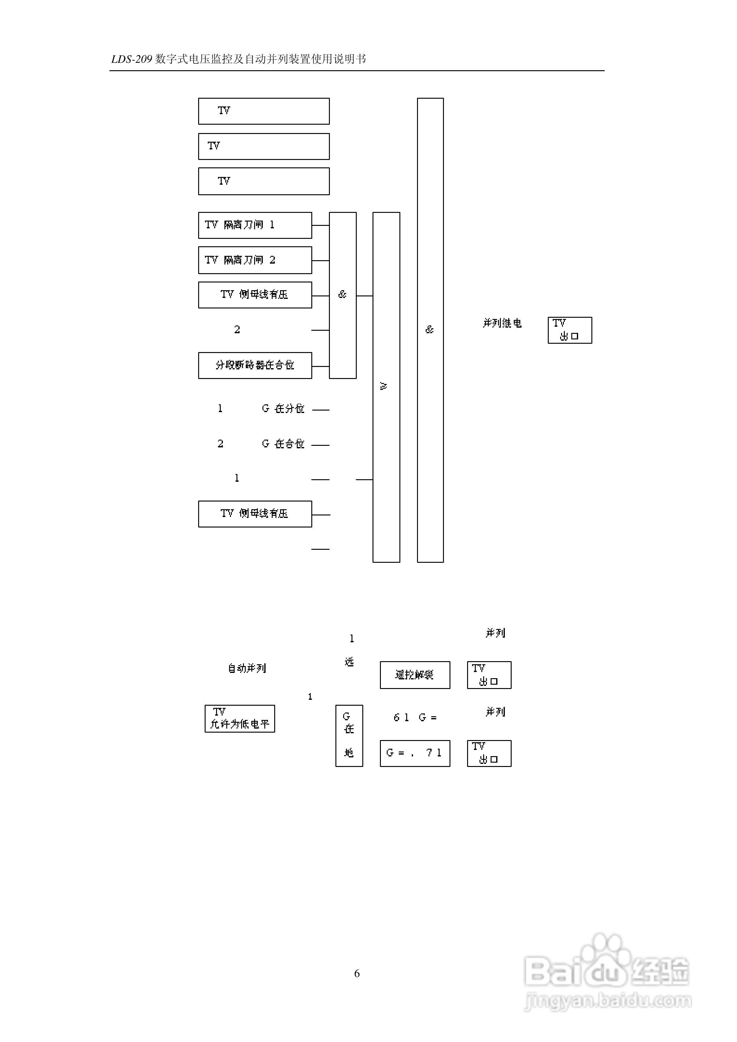LDS-209 数字式电压监测及自动并列装置说明书:[1]