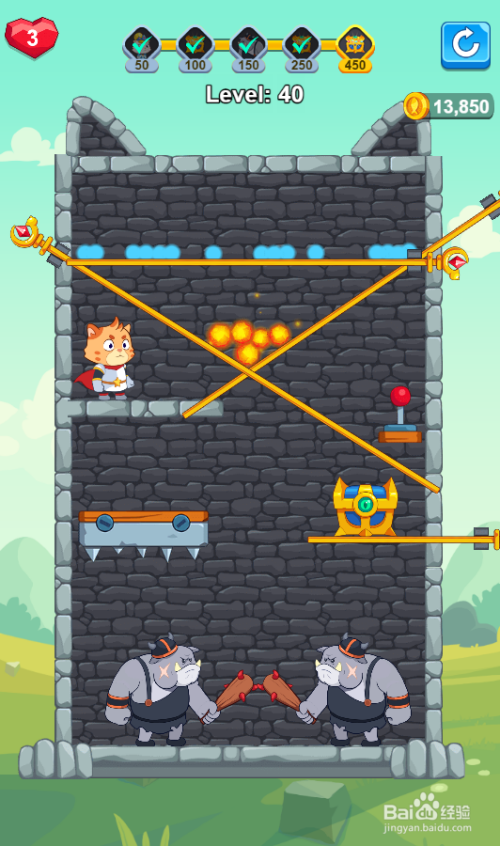 Cat! Rescue的Level 40怎样通关