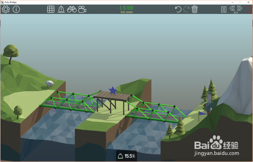 Poly Bridge桥梁构造者1-10关通关攻略