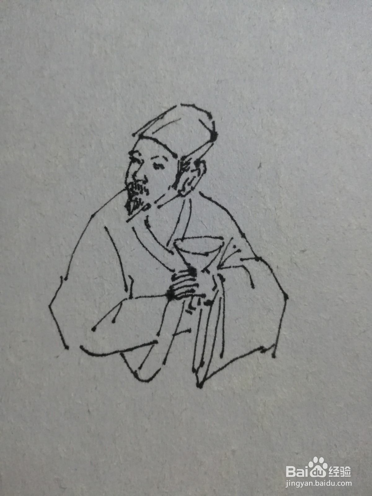 醉翁亭记简笔画