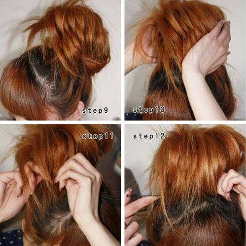 春季怎么打造沙滩阳光盘发发型